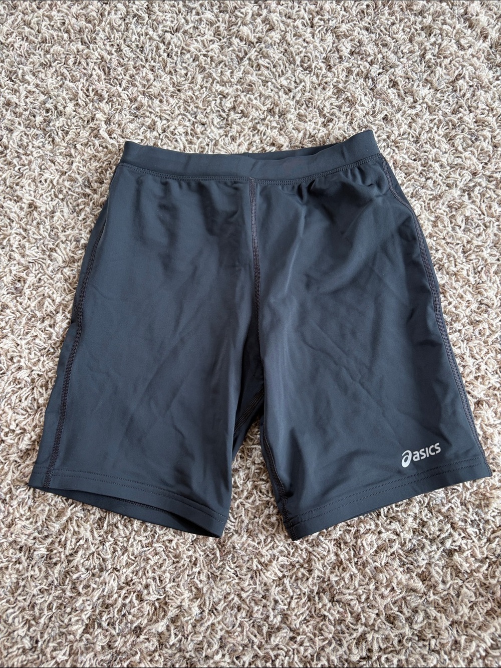 Asics Black Biker Shorts
